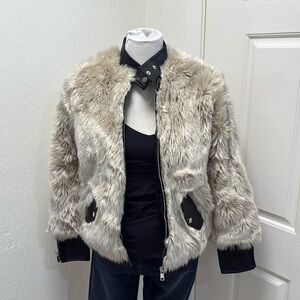 Vici Faux Fur Leather Jacket